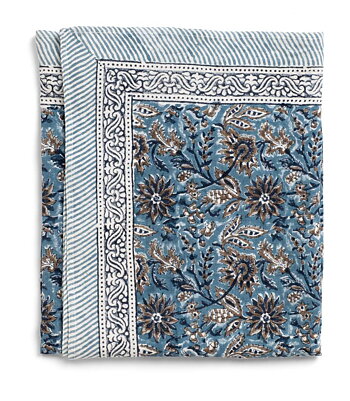 Bordsduk Linne - Indian Summer - Blue