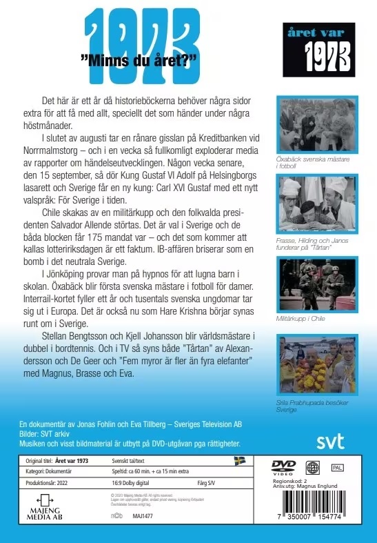 Året Var 1973 - 2
