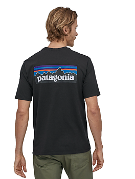 Patagonia P-6 Logo Responsibili-Tee - Black