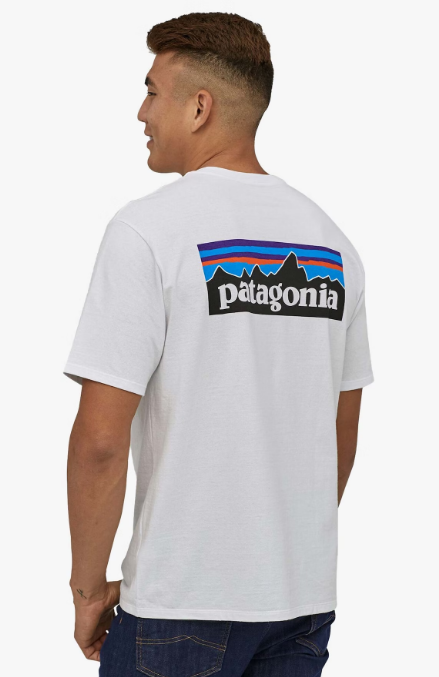 Patagonia P-6 Logo Responsibili-Tee - White