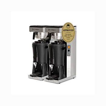 Crem - ThermoKinetic Series - Mega Gold A x2 - Termosbryggare - 2,5 liter x2 - Automatisk vattenpåfyllning