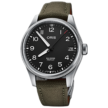 01 751 7761 4164-07 3 20 03LC Oris Big Crown ProPilot Big Date 41 svart