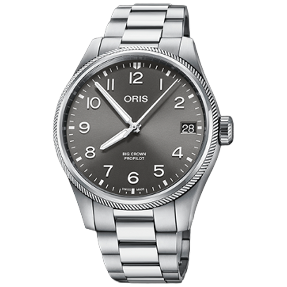 01 751 7761 4063-07 8 20 08P Oris Big Crown ProPilot Big Date 41 grå