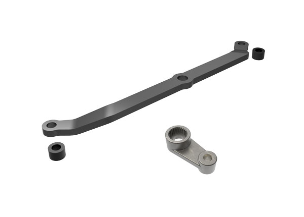 Traxxas 9748-GRAY Steering Linkage Alu Gray TRX-4M