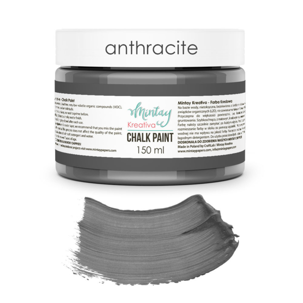 Mintay -Chalk Paste 150 ML -ANTHRACITE