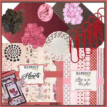 Kortkit med hjärtan