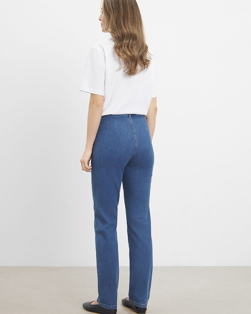 Mirakelbyxa Kelly regular mellanblå denim