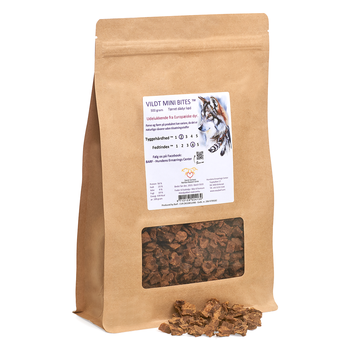 Barf Vilt minibitar 500 g