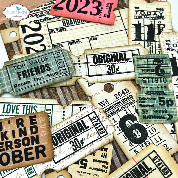 Elizabeth - Tickets  - Clear Stamps - 3