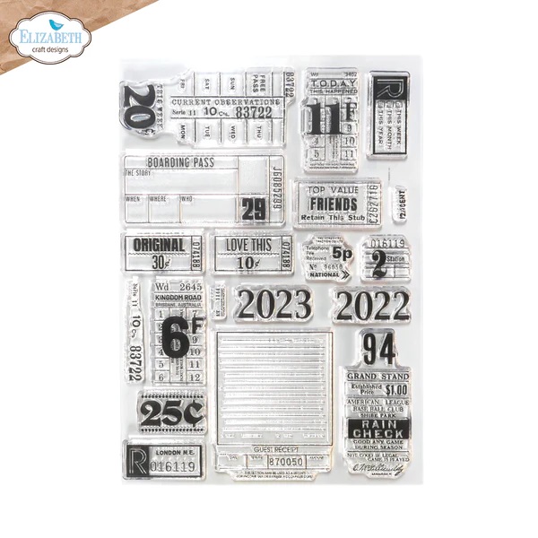 Elizabeth - Tickets  - Clear Stamps