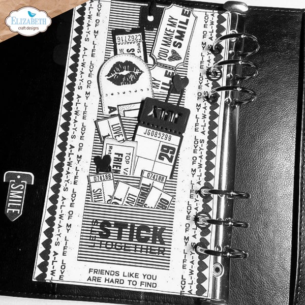 Elizabeth - Tickets  - Clear Stamps - 4