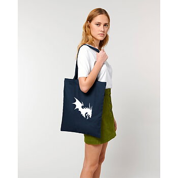 NärCon White Dragon Totebag Navy