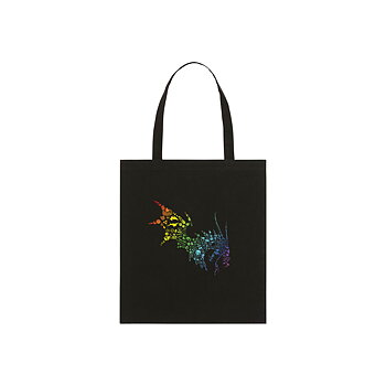 NärCon Rainbow Dragon Totebag Black