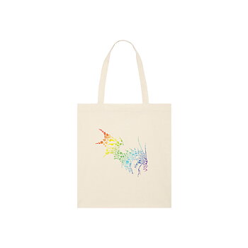NärCon Rainbow Dragon Totebag Natural Raw 