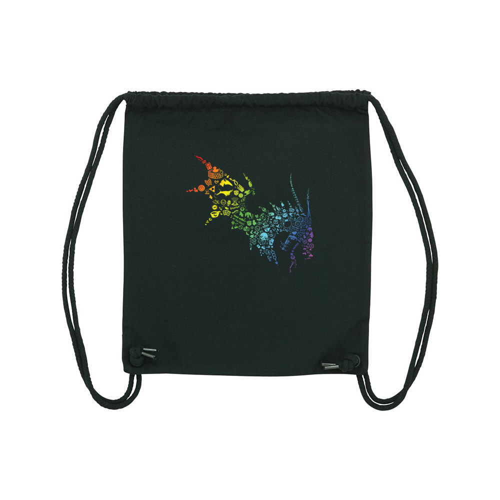 NärCon Rainbow Dragon Gymbag Black