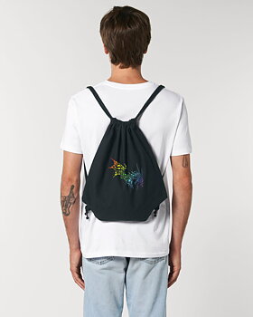 NärCon Rainbow Dragon Gymbag Black