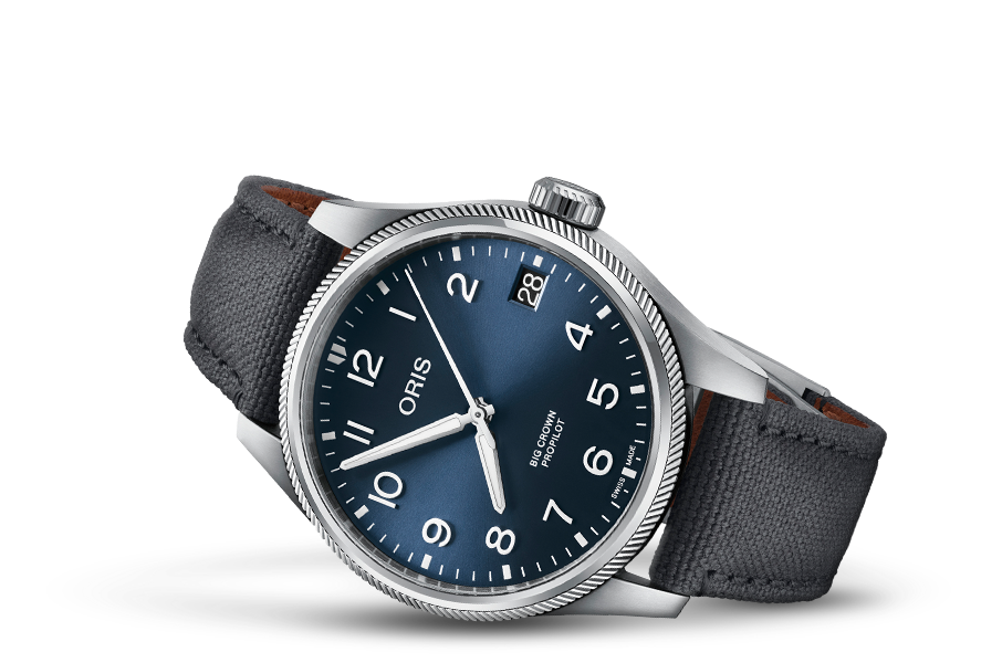 01 751 7761 4065-07 3 20 05LC Oris Big Crown ProPilot Big Date 41 blå