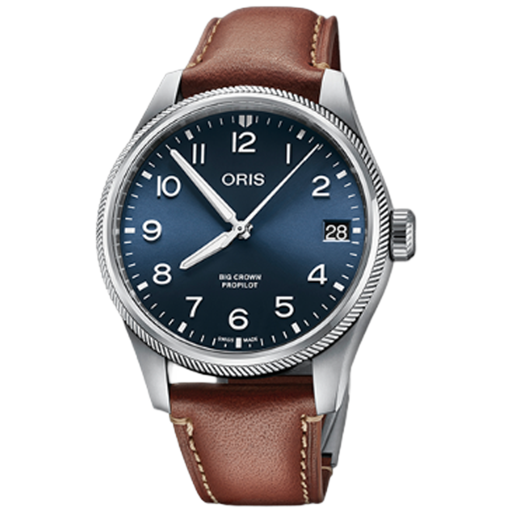 01 751 7761 4065-07 6 20 07LC Oris Big Crown ProPilot Big Date 41 blå