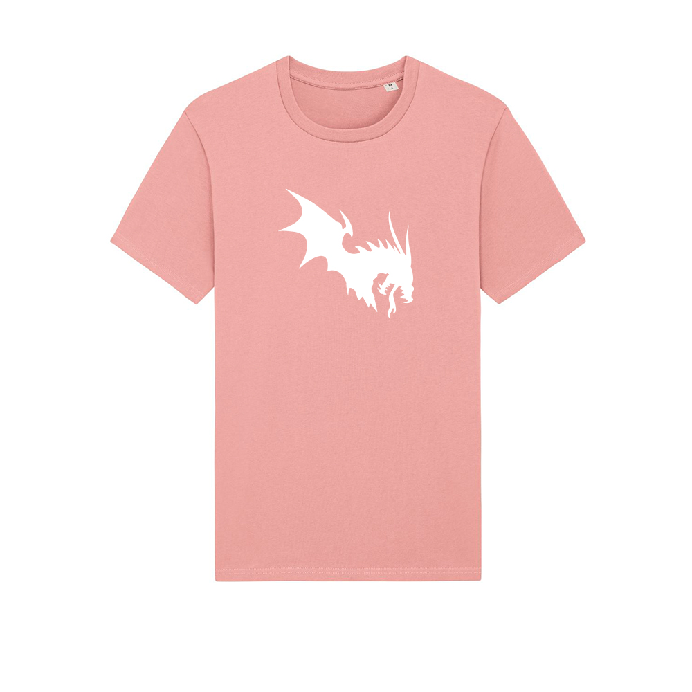 NärCon White Dragon T-shirt Pink