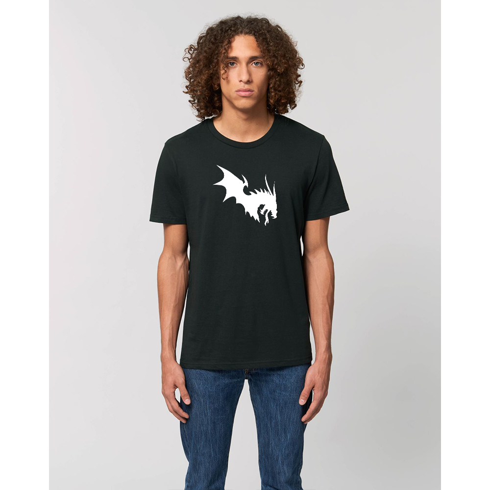 NärCon White Dragon T-shirt Black - 2