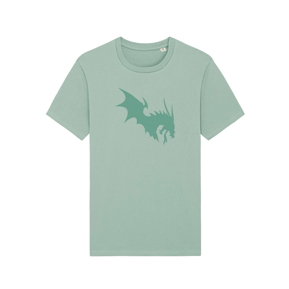 NärCon Tone in Tone Dragon T-shirt Aloe