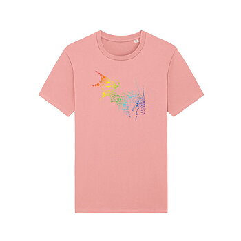 NärCon Rainbow Dragon T-shirt Pink
