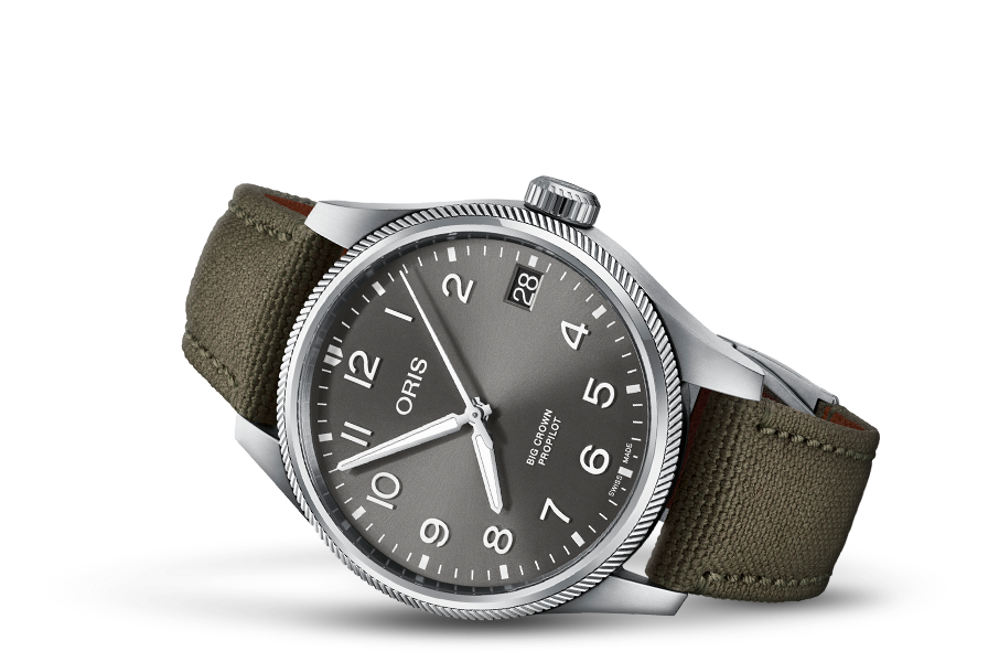 01 751 7761 4063-07 3 20 03LC Oris Big Crown ProPilot Big Date 41 grå