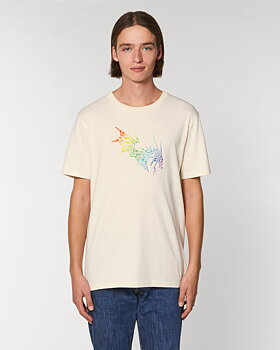 NärCon Rainbow Dragon T-shirt Natural Raw