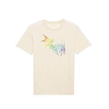 NärCon Rainbow Dragon T-shirt Natural Raw