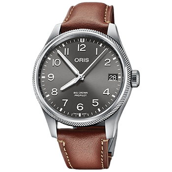 01 751 7761 4063-07 6 20 07LC  Oris Big Crown ProPilot Big Date 41 grå