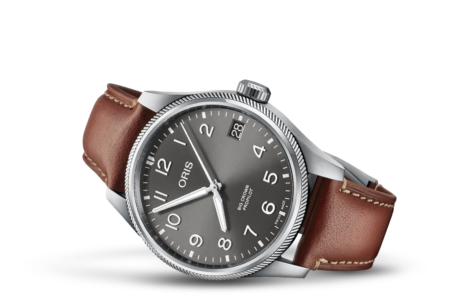 01 751 7761 4063-07 6 20 07LC  Oris Big Crown ProPilot Big Date 41 grå