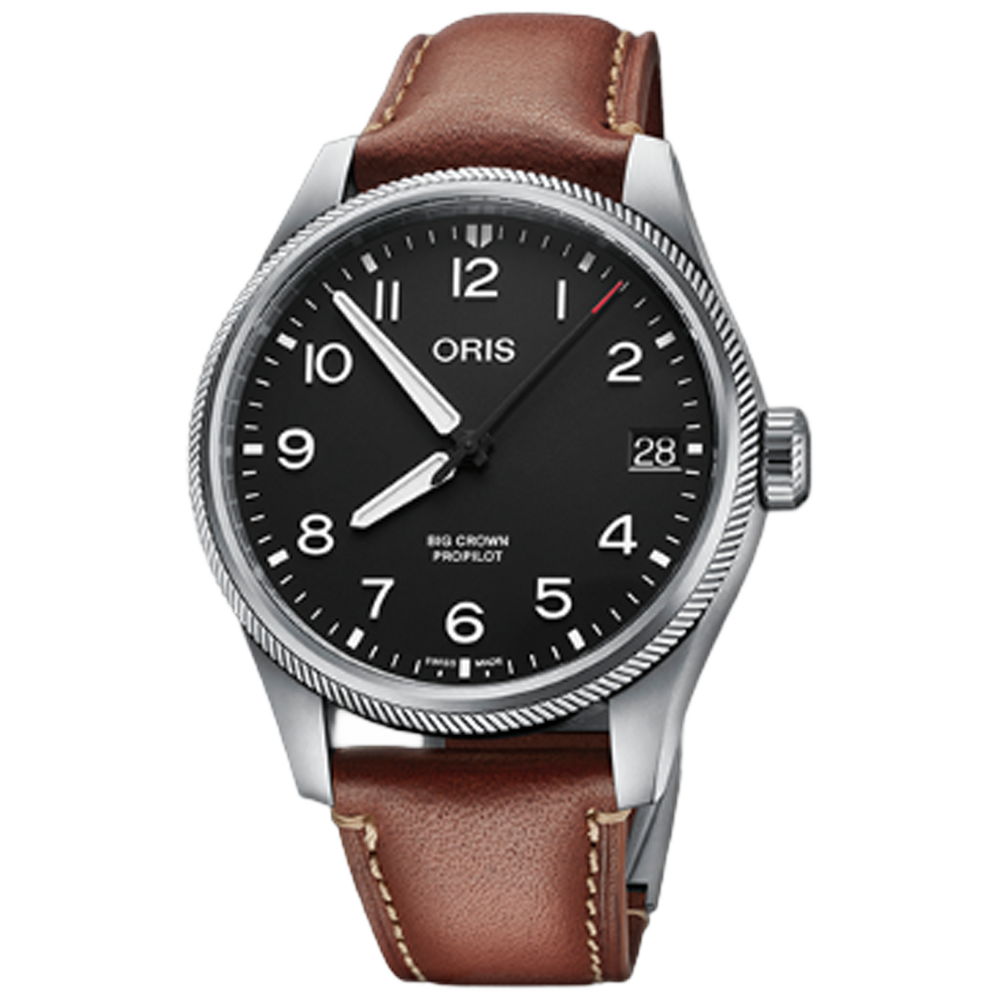 01 751 7761 4164-07 6 20 07LC Oris Big Crown ProPilot Big Date 41 svart