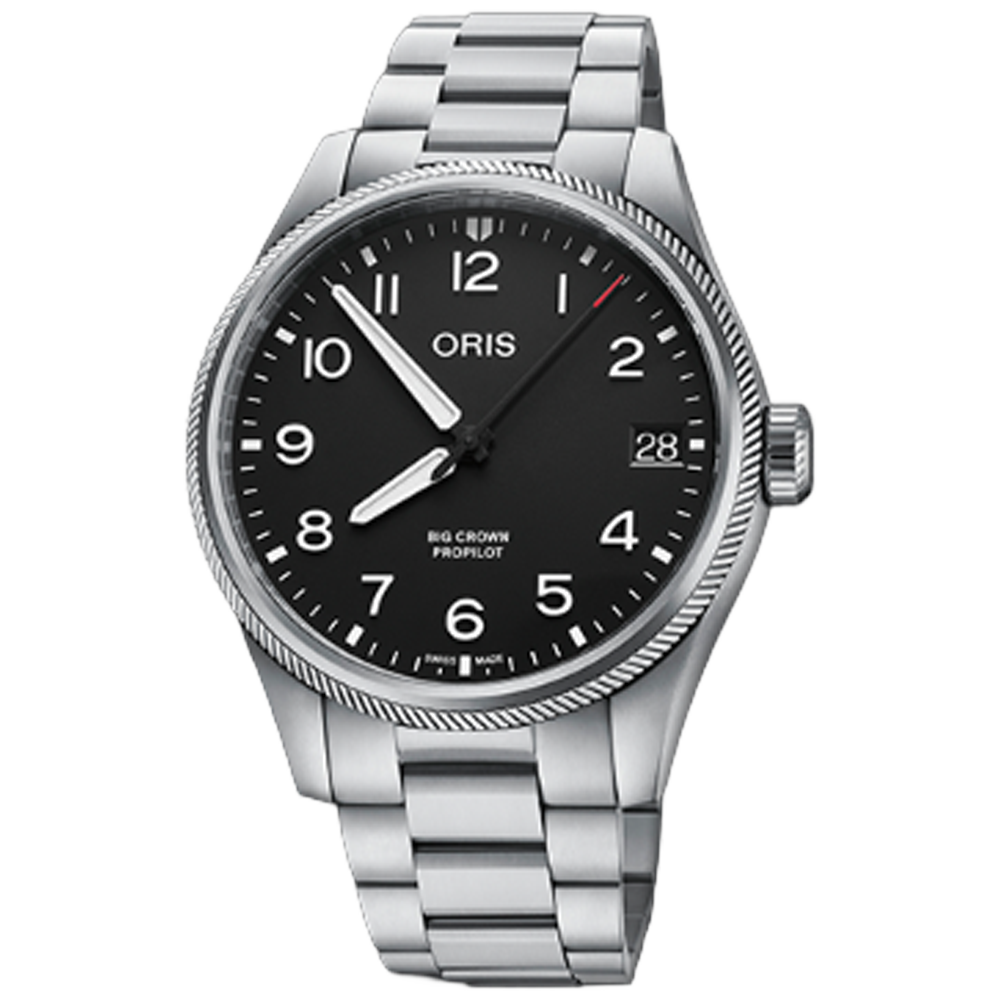 01 751 7761 4164-07 8 20 08 Oris Big Crown ProPilot Big Date 41 svart