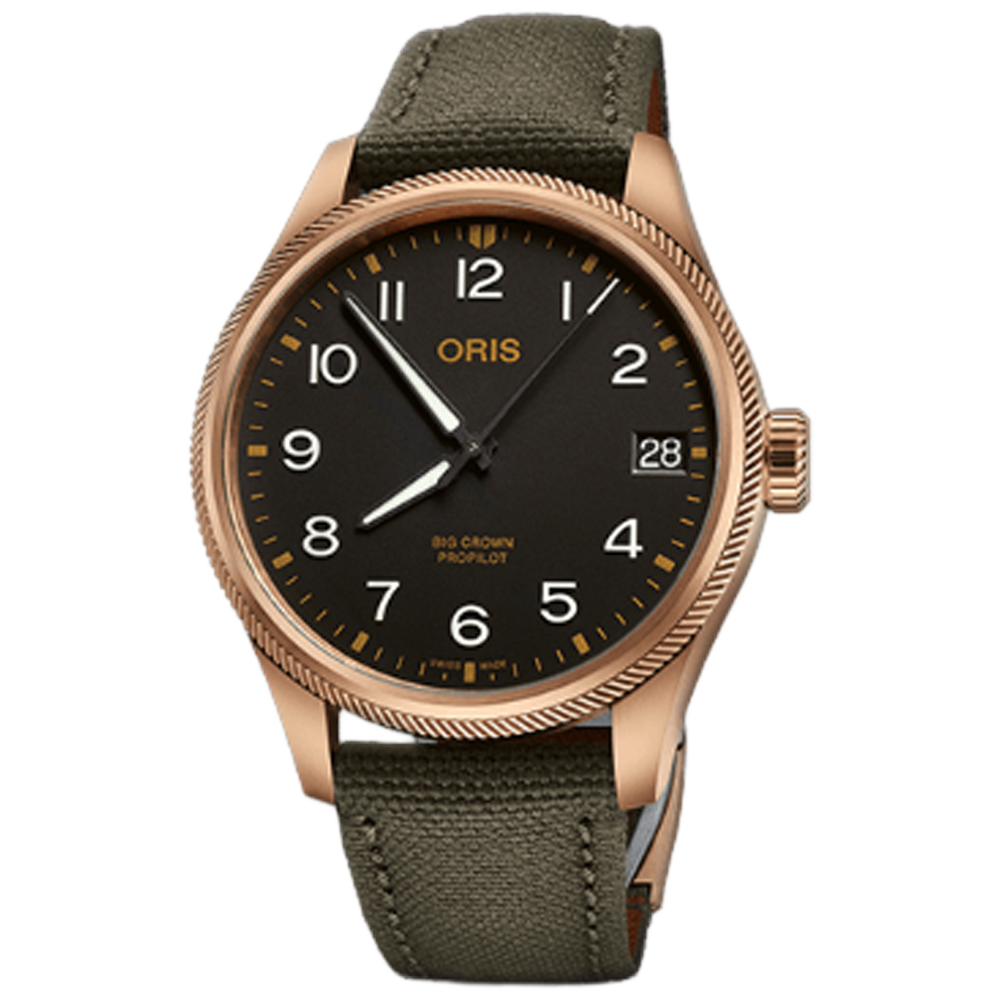 01 751 7761 3164-07 3 2003BRLC Oris Big Crown ProPilot Big Date 41 svart