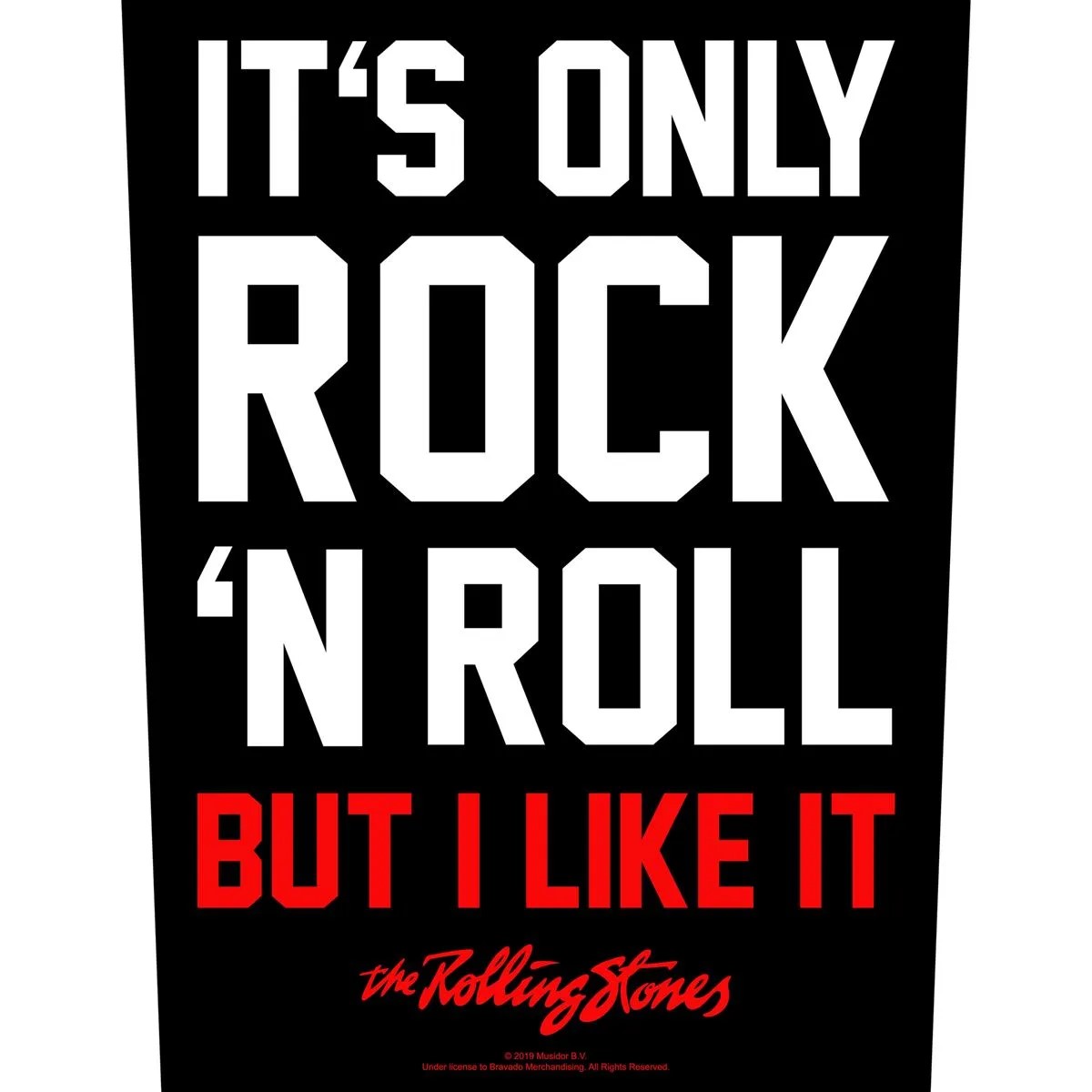 Rolling Stones It´s Only Rock n Roll Backpatch