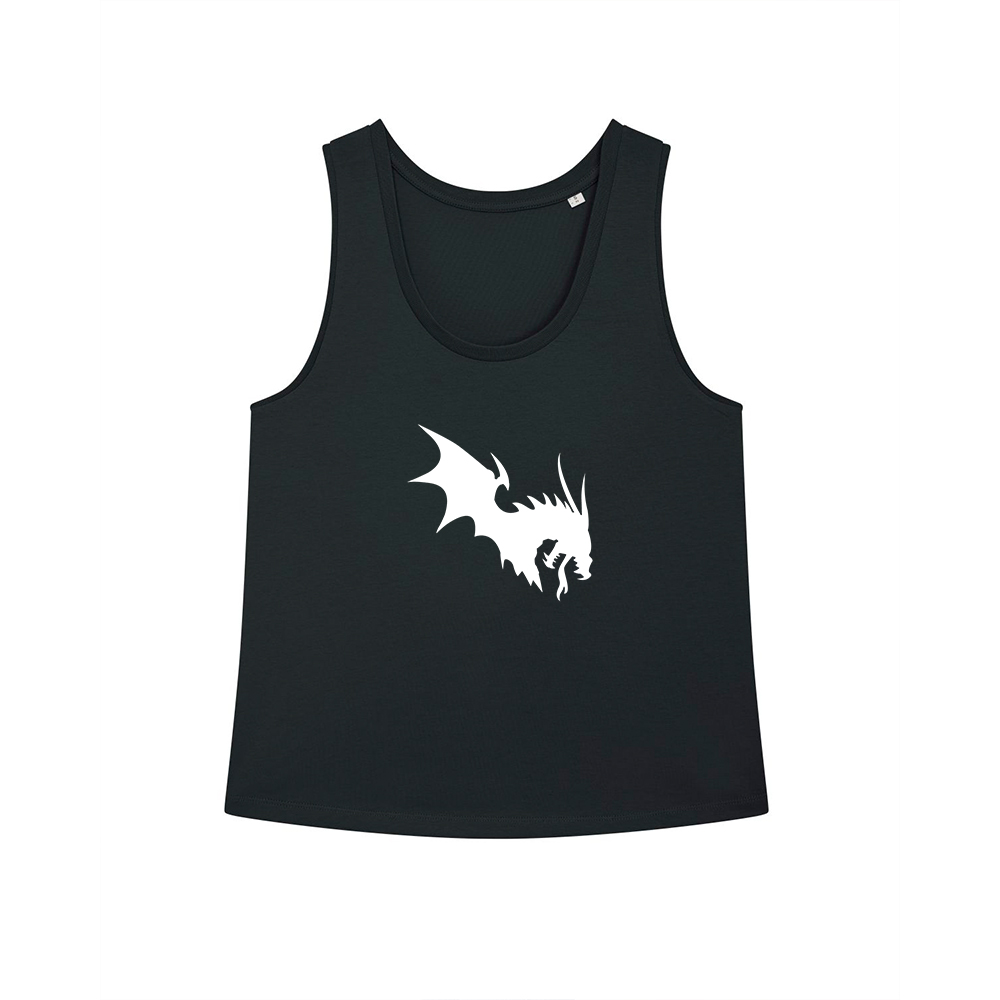 NärCon White Dragon Tanktop Black