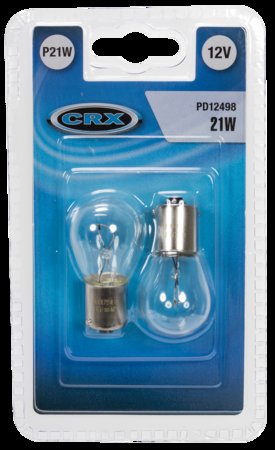 Glödlampa BA15S P21W 12V 2st - 2