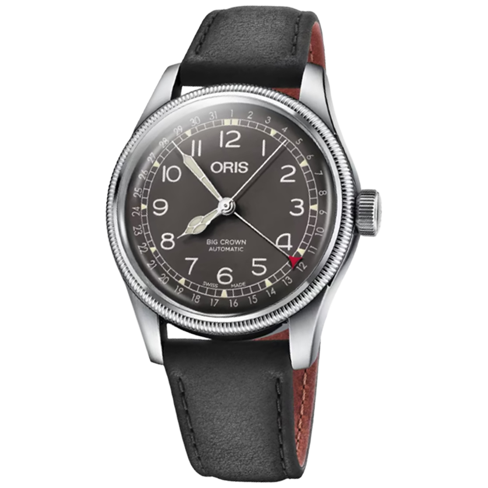 01 754 7741 4064-07 5 20 65 Oris Big Crown Pointer Date 40 svart