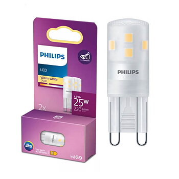 Philips Led kapsel 1,9W (25w) G9 2-pack