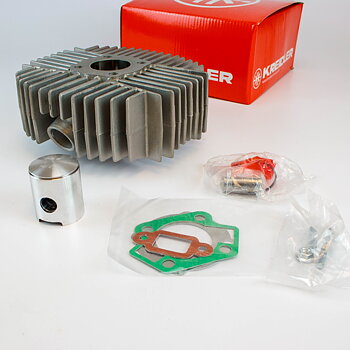 Cylinder Kreidler Alu/Nicasil 40 mm, lilla bolt. Racing med 2 ekstra boost-porte
