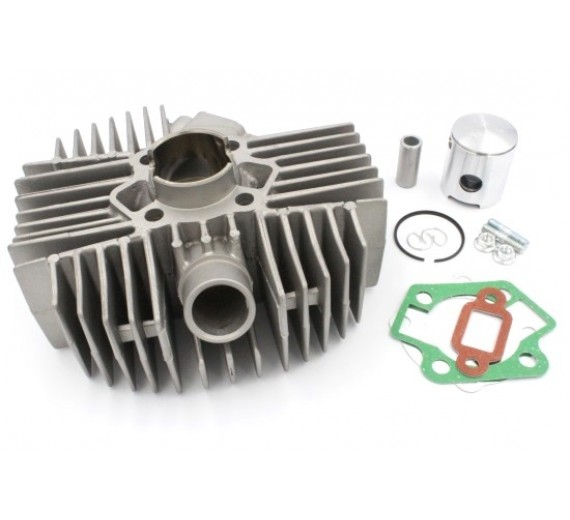 Cylinder Kreidler Alu/Nicasil 40 mm, lilla bolt. Racing med 2 ekstra boost-porte - 7