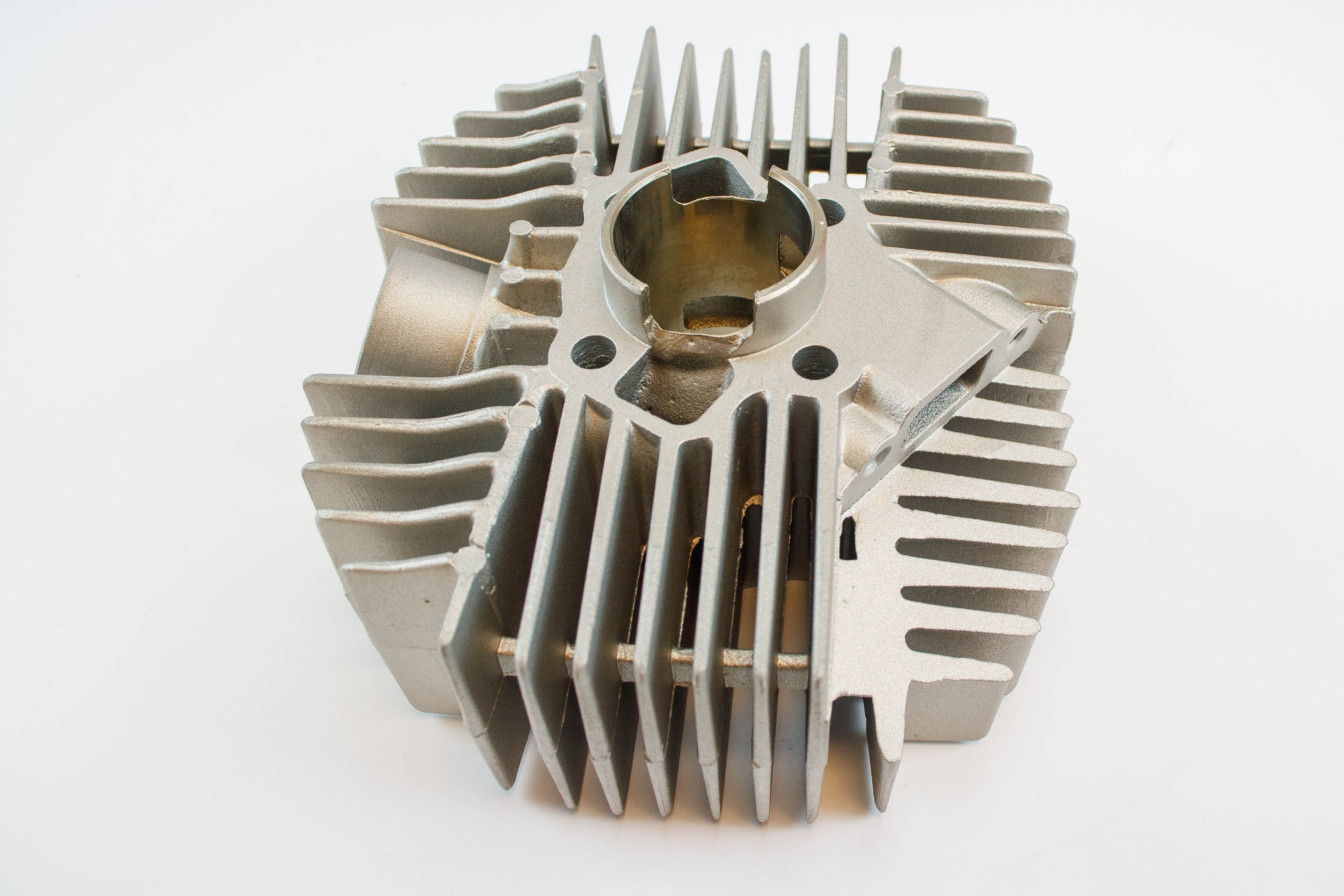 Cylinder Kreidler Alu/Nicasil 40 mm, lilla bolt. Racing med 2 ekstra boost-porte - 4