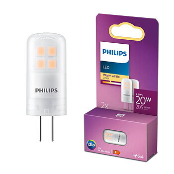 Philips Led kapsel 1,8W (20w) G4 2-pack