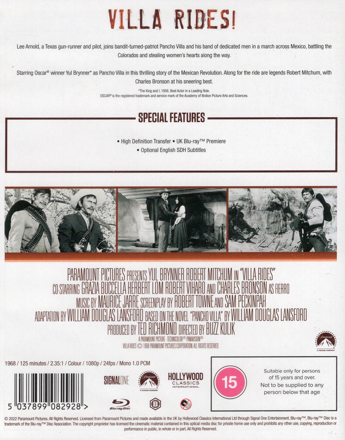 Villa Rides (ej svensk text) (Blu-ray) - 2