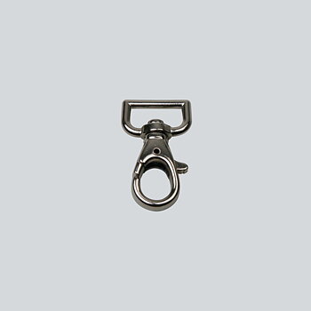 Karbinhake 16 mm Silver