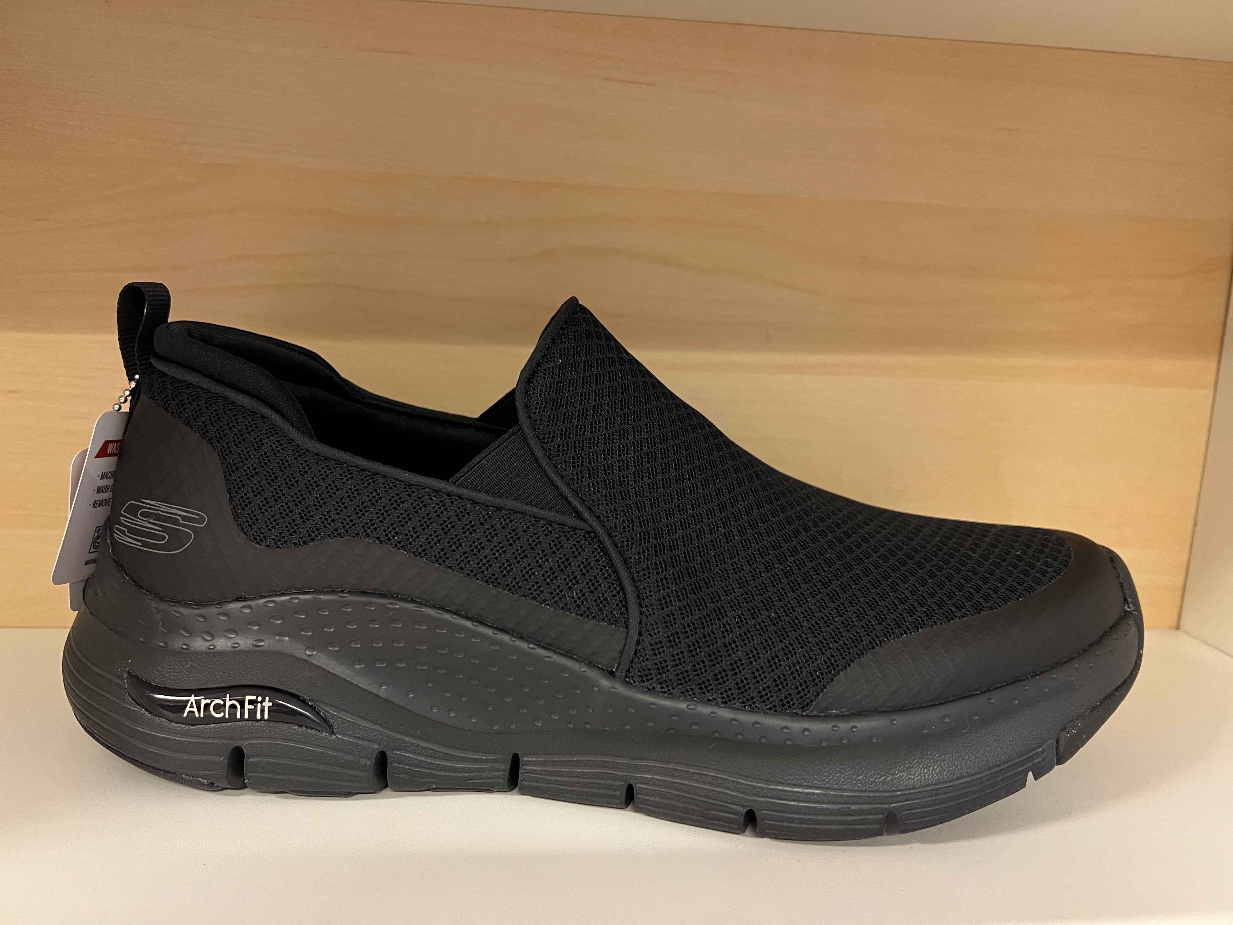 Skechers Herrsko "Arch Fit" innersula som är uppbygd.  - 2