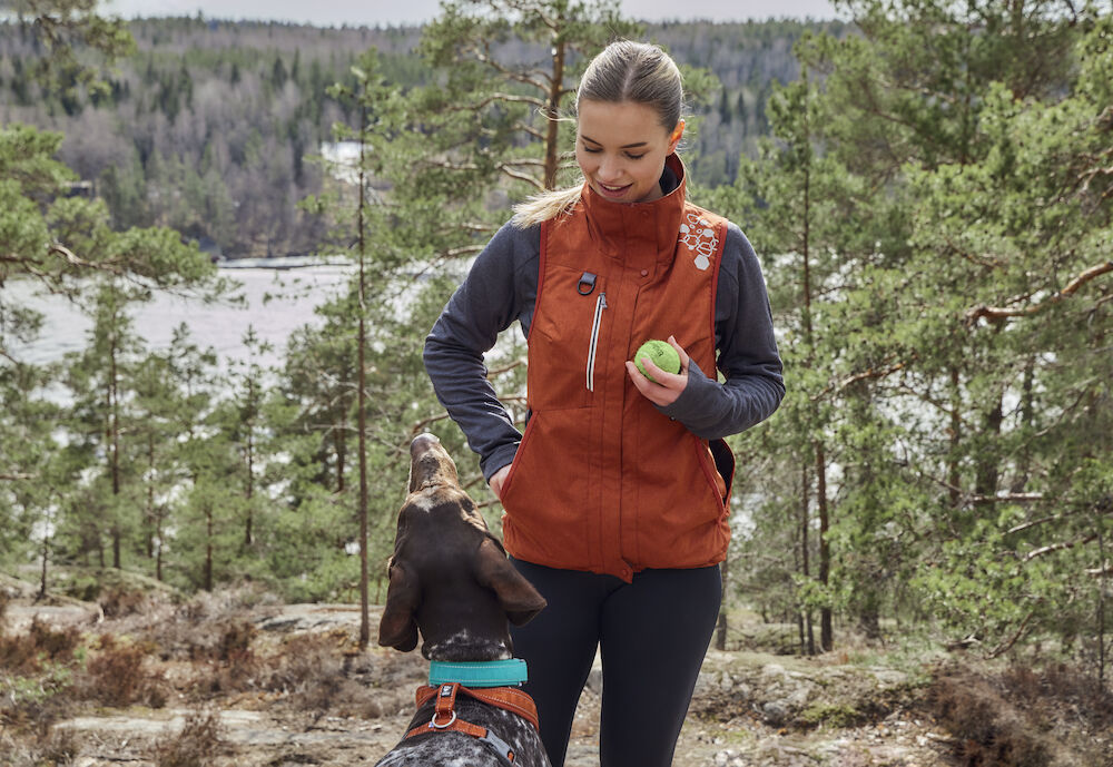 Hurtta Träningsväst ECO, Cinnamon  - 11