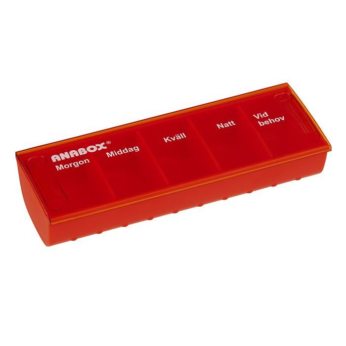 Pillerdosa, 5 fack, dygnsask