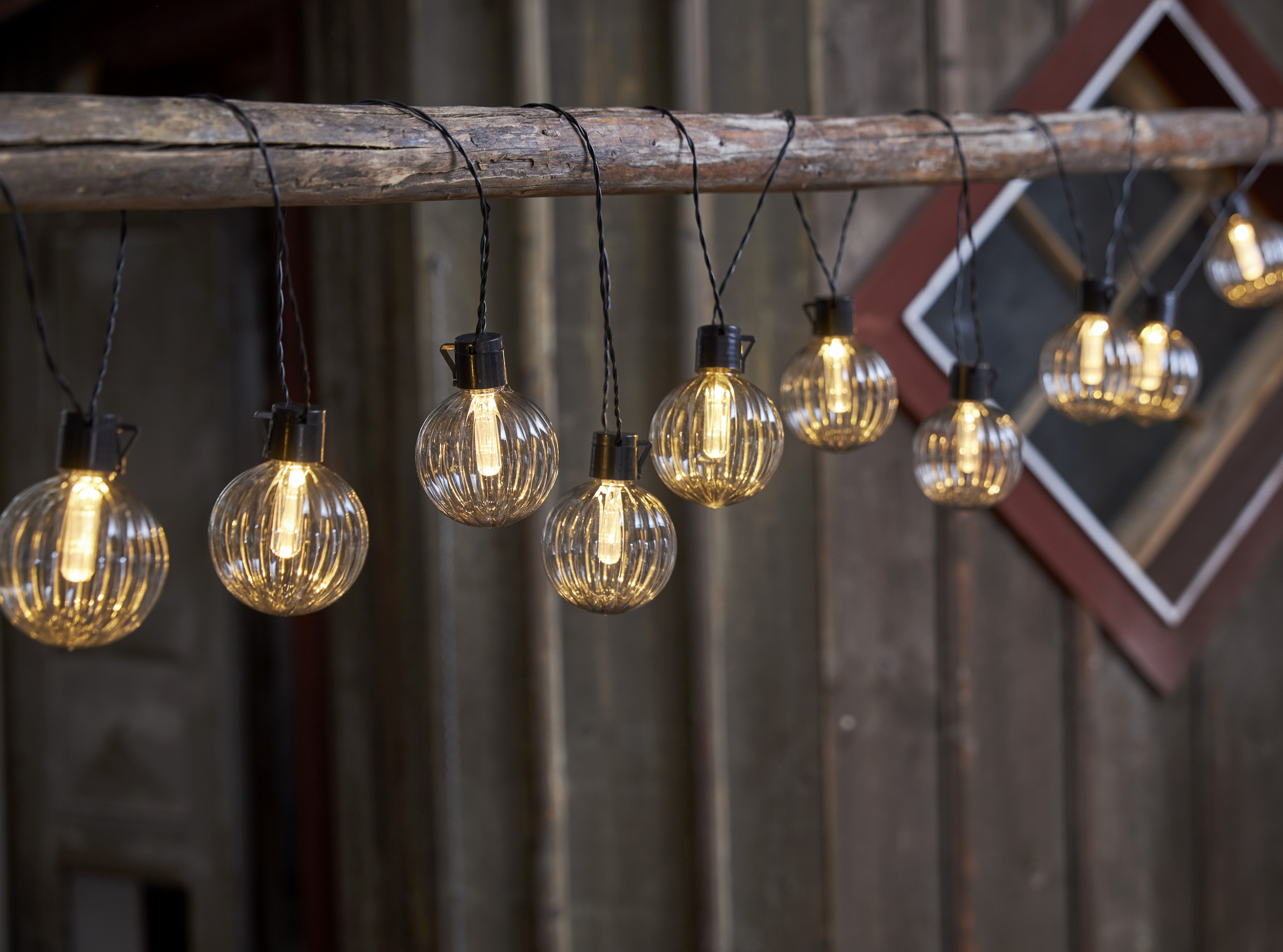 String lights - Smoke-coloured - 360 cm - 4