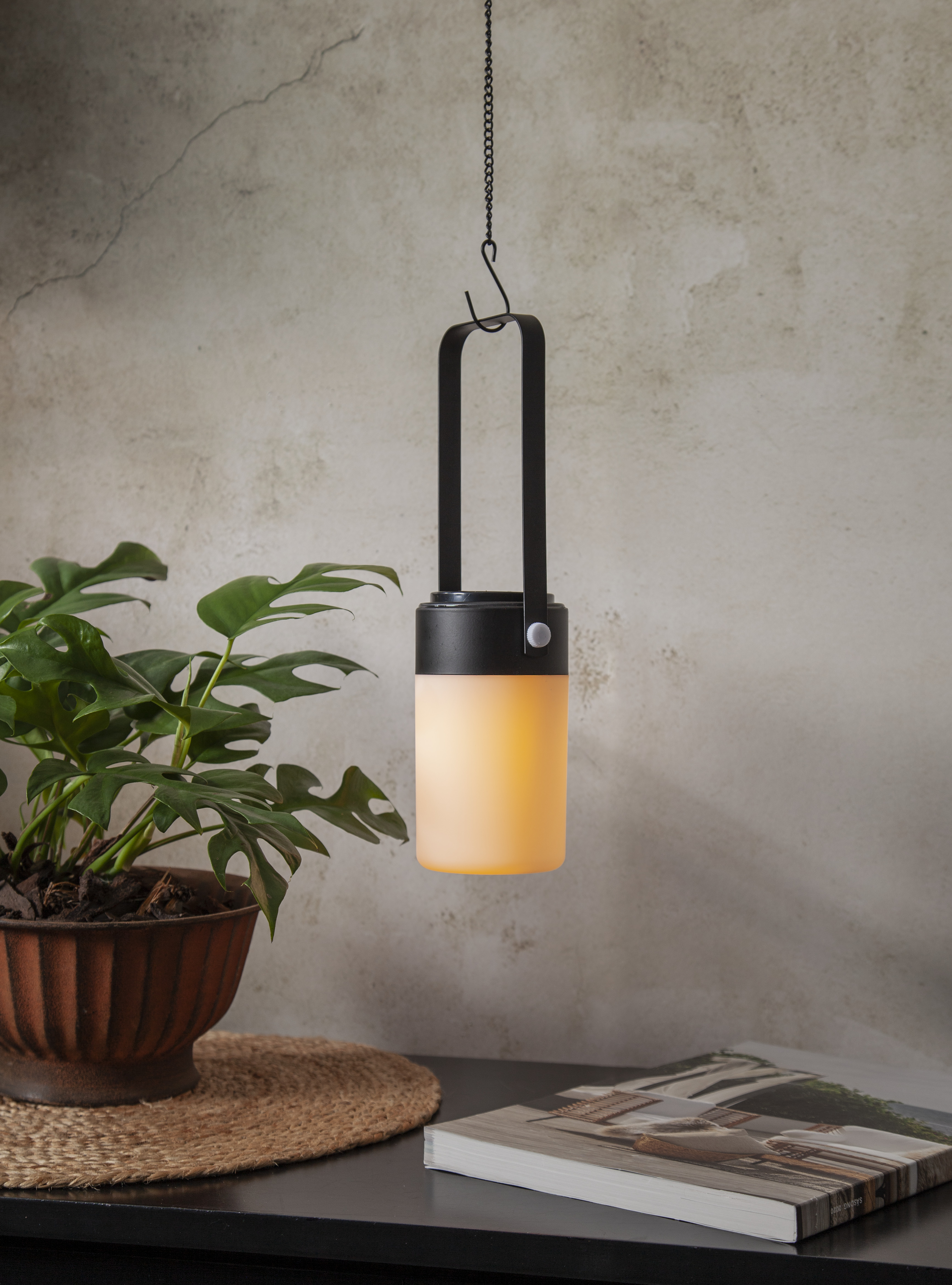 Lantern - 19x10 cm - Battery operated - 3